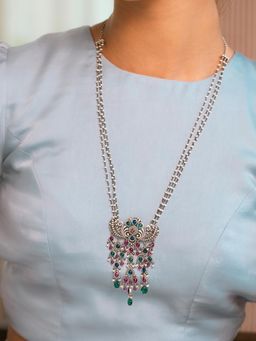 Shaya by CaratLane - Feeling Andamaina Oxidised Necklace in 925 Silver