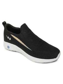 Campus - Draft Men Black & Beige Running Shoes