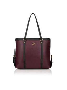 Lavie Signature - Women's Ls Sandiego 15 Inch Laptop Tote Handbag (Maroon)