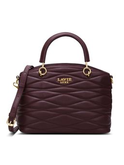 Lavie Luxe - Women's Babel Satchel Handbag (Wine)