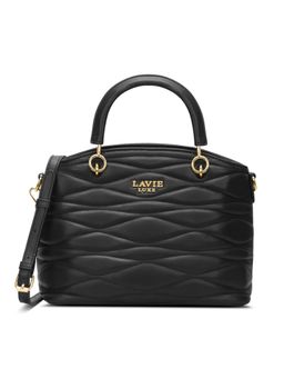 Lavie Luxe - Women's Babel Satchel Handbag (Black)
