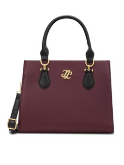 Lavie Signature - Women's Ls Hayes Satchel Handbag (Maroon)