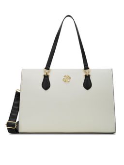 Lavie Signature - Women's Ls Hayes Laptop Satchel Handbag (Off White)
