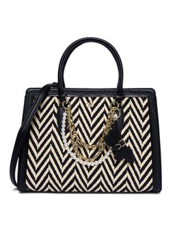 Akiki London - Black Vegan Leather Women Satchel Bag