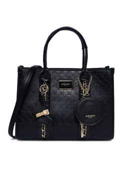 Akiki London - Black Vegan Leather Women Satchel Bag