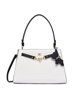 Akiki London - White Vegan Leather Women Hobo Bag