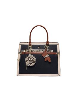 Akiki London - Tan Vegan Leather Women Satchel Bag