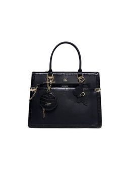 Akiki London - Black Vegan Leather Women Satchel Bag