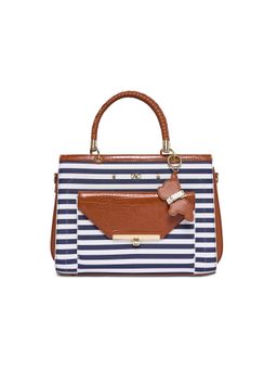 Akiki London - Blue Vegan Leather Women Satchel Bag