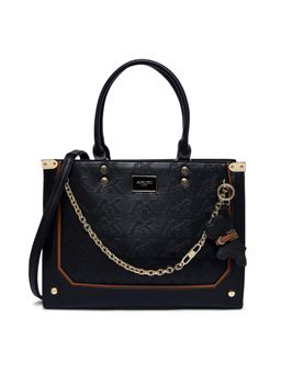 Akiki London - Black Vegan Leather Women Tote Bag