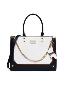 Akiki London - White Vegan Leather Women Tote Bag