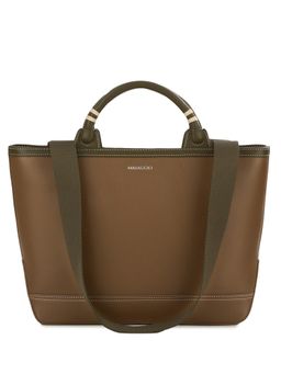 MIRAGGIO - Brown Pu Women Tote Bag