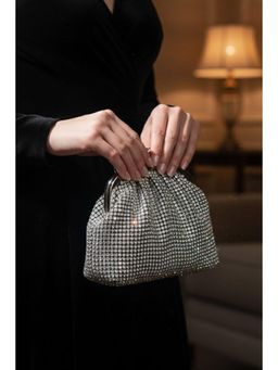 MINI WESST - Silver Stone Women Clutch