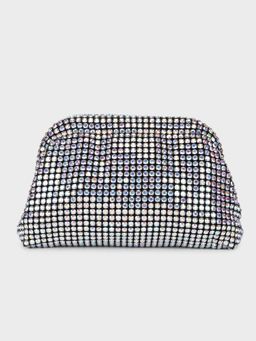 MINI WESST - Silver Pearl Women Clutch
