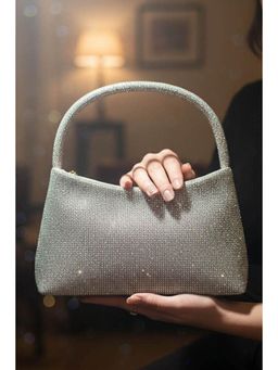 MINI WESST - Gold Stone Women Clutch