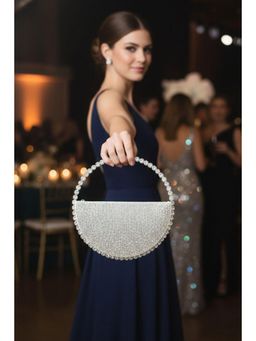 MINI WESST - Gold Stone Women Clutch