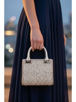 MINI WESST - Gold Stone Women Clutch