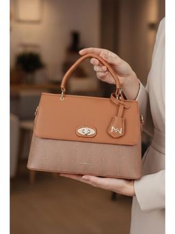 MINI WESST - Brown Leather Women Handbag