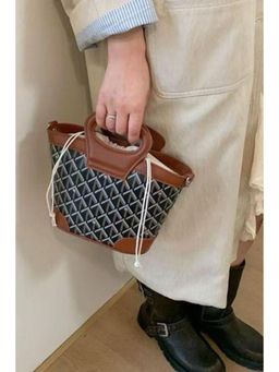 MINI WESST - Brown Leather Women Handbag