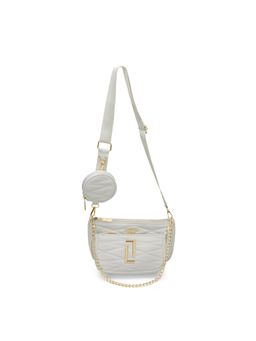Lavie Luxe - Women's Chunk Sling Bag (Off White)