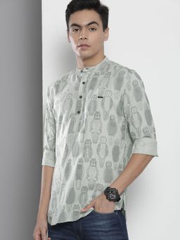 The Indian Garage Co - Men's Regular Fit Tropical Shirt