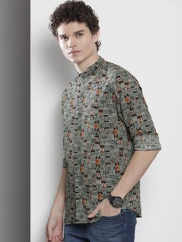 The Indian Garage Co - Men's Regular Fit Printed Shirt