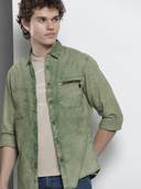 Green color option, Currently selected
