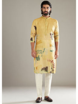 KALKI FASHION - Mustard Yellow Kurta with Pant