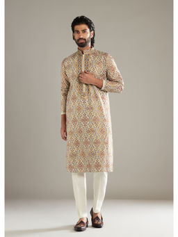 KALKI FASHION - Brown Velvet Kurta with Pant