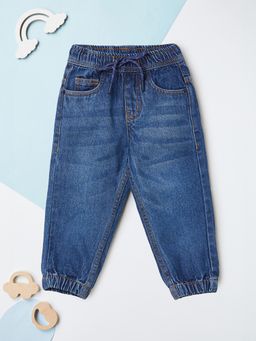 max - Blue Solid Jeans