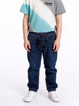 max - Blue Solid Jeans