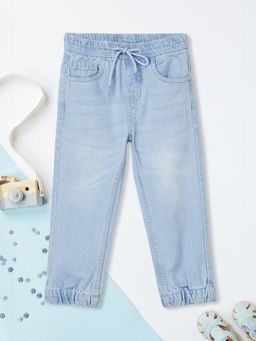 max - Blue Solid Jeans