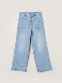 max - Blue Solid Jeans