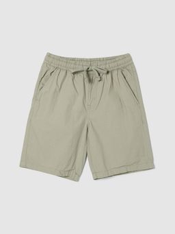 max - Olive Solid Shorts