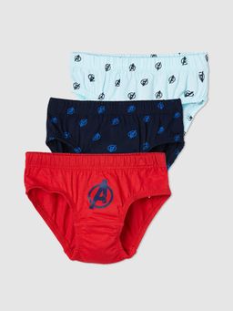 max - Multi-Color Printed Briefs (Pack of 3)