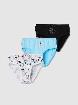max - Multi-Color Printed Briefs (Pack of 3)