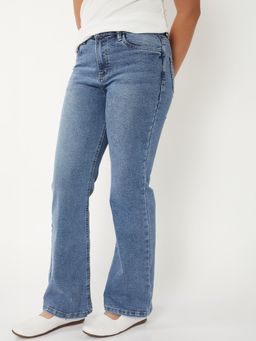 max - Blue Solid Jeans