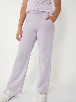 max - Lavender Solid Pants