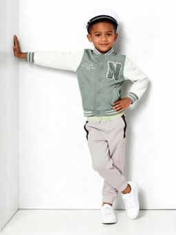 max - Grey Colorblock Joggers