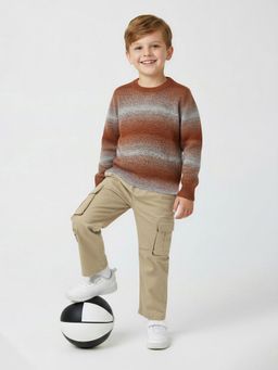 max - Multi-Color Stripes Sweater