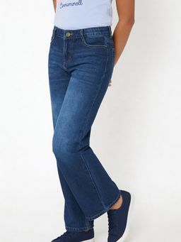 max - Blue Solid Jeans