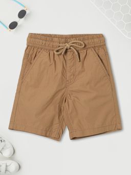 max - Yellow Solid Shorts