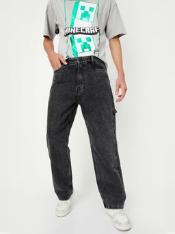max - Grey Solid Jeans