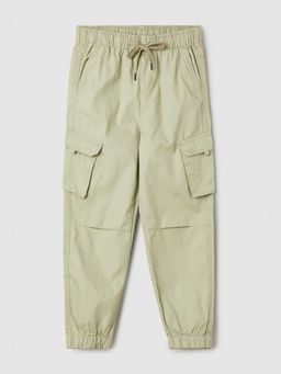 max - Olive Solid Joggers
