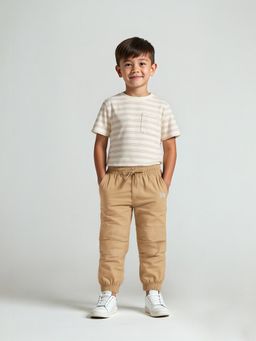 max - Yellow Solid Joggers