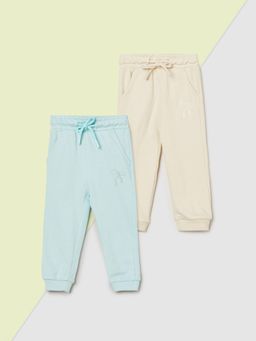 max - Multi-Color Solid Joggers (Pack of 2)