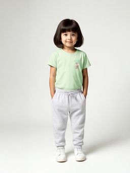 max - Grey Solid Joggers