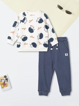 max - Multi-Color Printed Sweatshirt With Joggers