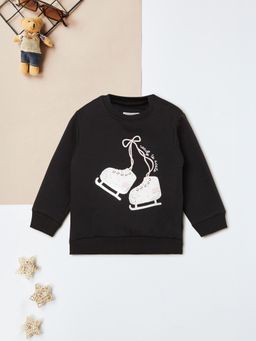 max - Grey Printed Sweatshirt