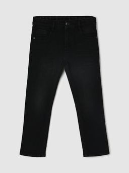 max - Black Solid Jeans